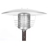 Fire Sense 10,000 BTU Tabletop Propane Patio Heater Hammered Bronze