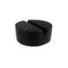 125 x 50 mm Rubber Pad with V-Groove and Waffle