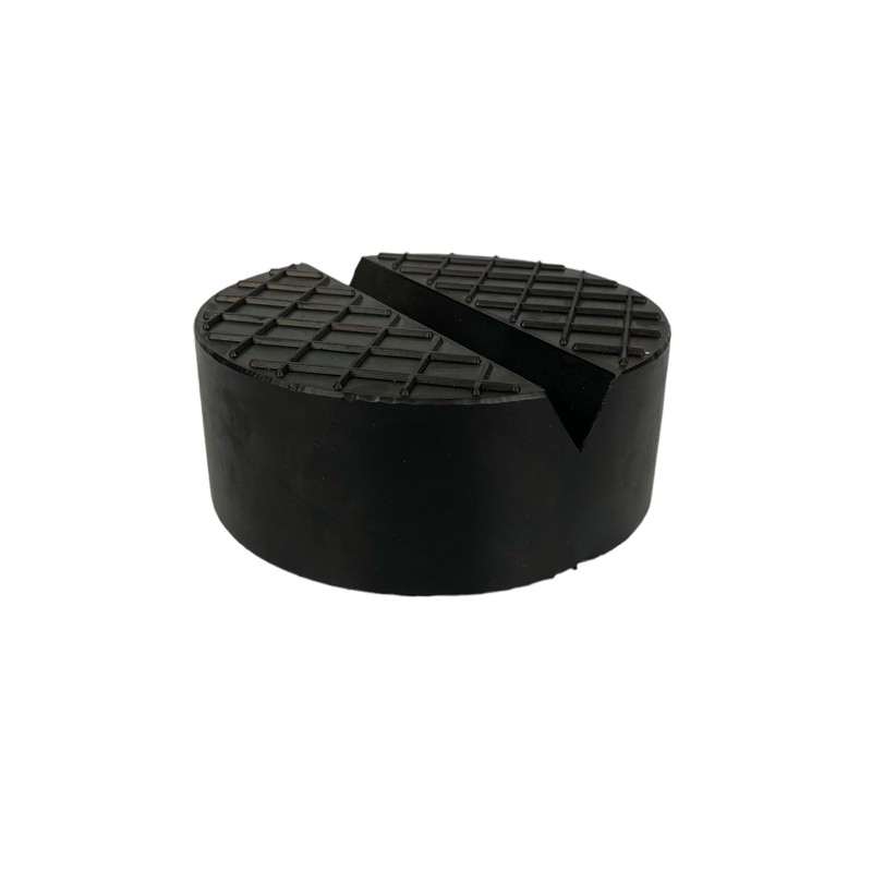 125 x 50 mm Rubber Pad with V-Groove and Waffle