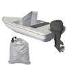 Silscvtt Grey Heavy Duty 600D Boat Center Console Cover Replacement