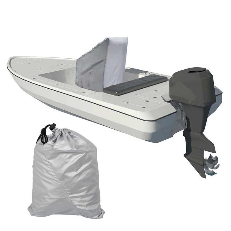 Silscvtt Grey Heavy Duty 600D Boat Center Console Cover Replacement