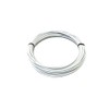 1/16" Coated to 3/32" Diameter, 7x7 Construction, White Vinyl Coated