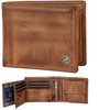 Fa.Volmer Men's Leather Wallet with RFID Protection - Extra Sturdy