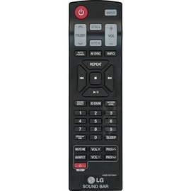 LG OEM Original Part: AKB73575401 Home Theater Sound Bar Speaker Remote Control