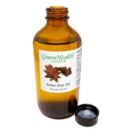 Essential Oil - 8 fl oz (100% Pure & Uncut) - GreenHealth (Anise Star)
