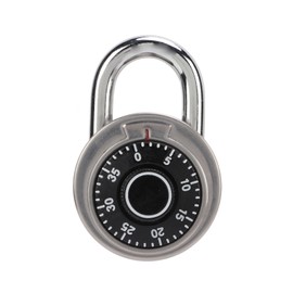Dial Combination Lock Heat Treatment Hardened Steel Security Waterproof for Toolbox Fence