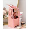 Linsiter - Bolsa organizadora de brochas de maquillaje, portátil de