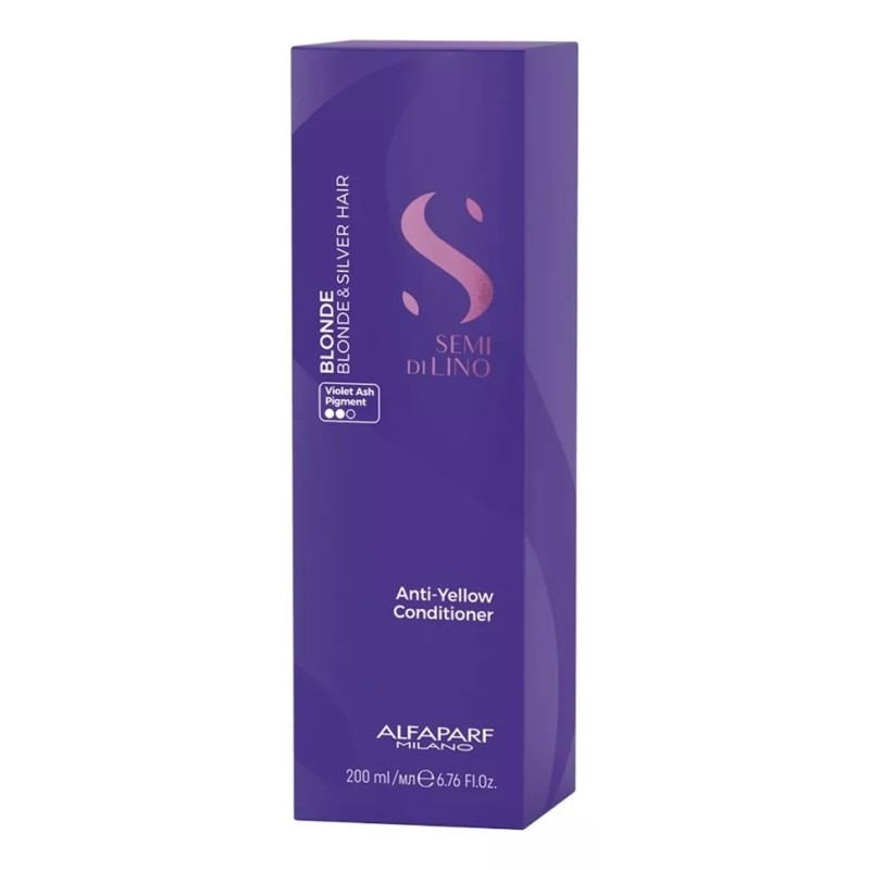Alfaparf Acondicionador de cabello Alfaparf Semi Di Lino Blonde Silver