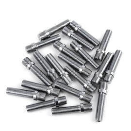 X AUTOHAUX 20pcs 58mm M14 X 1.5 to M12 X 1.5 Wheel Stud Bolts for German Cars