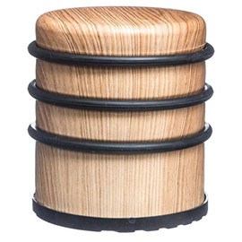 5five - High Door Stop with Natural Wood Effect