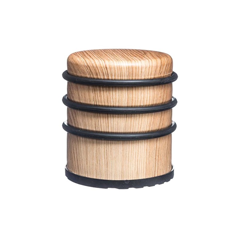 5five - High Door Stop with Natural Wood Effect