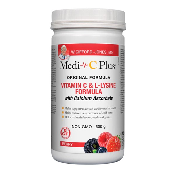 Medi-C Plus With Calcium Ascorbate Berry 600g