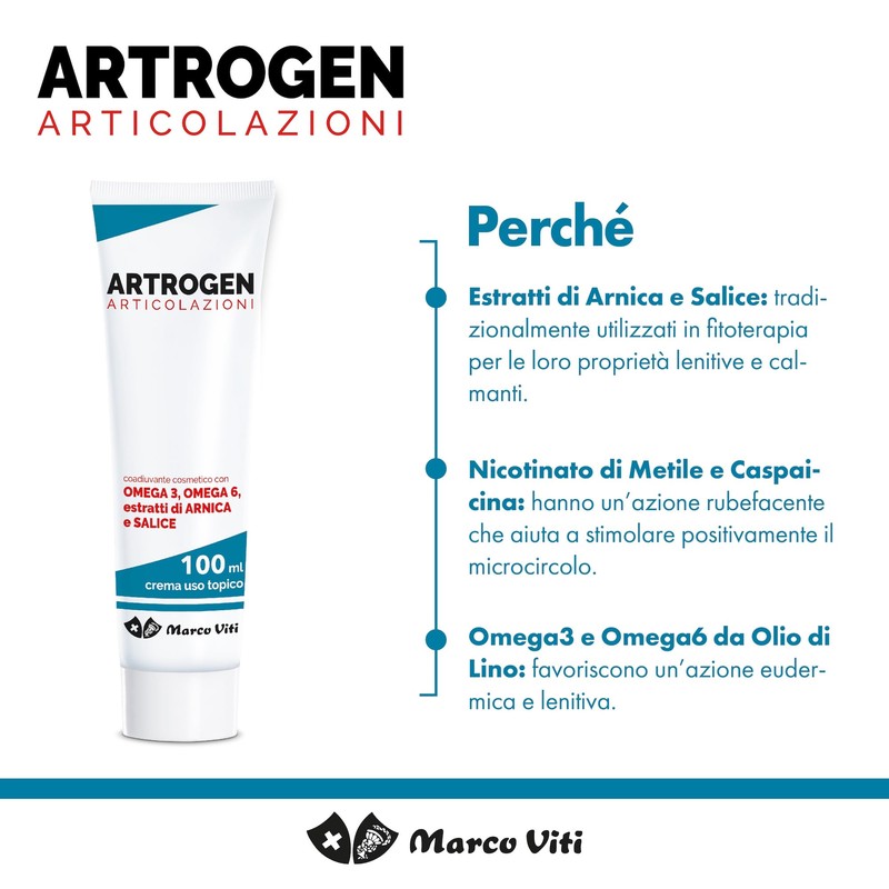 Marco Viti - Marco Viti Artrogen Crema per Articolazioni 100ml