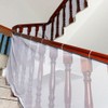 Jiakalamo Stair Safety Net,Baby Proofing Stair Balcony Railing Mesh Guard