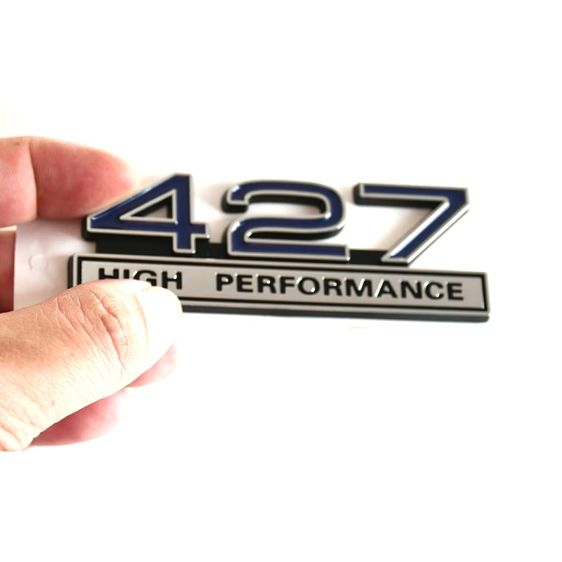 2pcs 427 Liter 7.0 Engine High Performance Badge 3D Decals