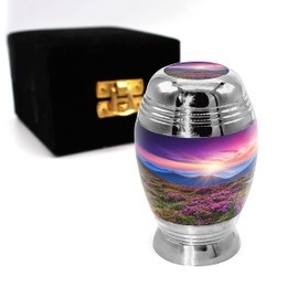 Heaven on Earth Cremation Urn for Ashes for Women - Personalized Cremation Urns for Human Ashes Adult Female Decorative Urns - Beautifully Handcrafted Sunset Urn for Women