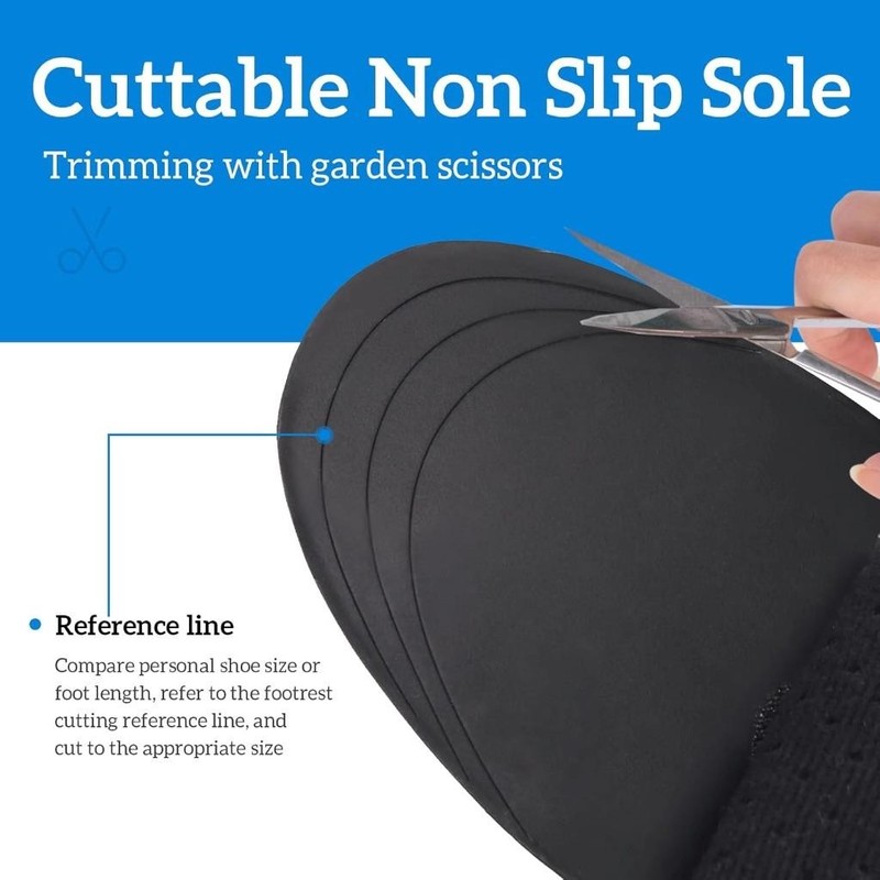 Tairibousy Medical AFO Foot Drop Support Stabilizer (Right - Large)