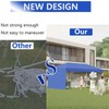 10x20ft Heavy Duty Pop Up Canopy Tent with Removable Sidewalls