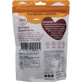 2Die4 Live Foods Activated Organic Almonds 300 g, 300 g