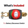 Top Post Battery Disconnect Switch – 12–48V DC Negative Terminal