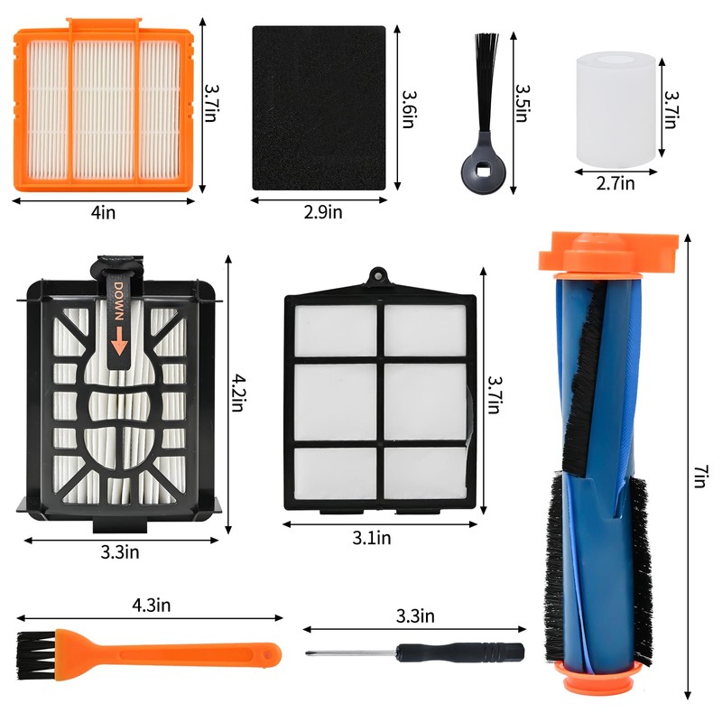 Replacement Parts for Shark AI AV2501S AV2501AE RV2502AE RV2610WA RV2520AOUS