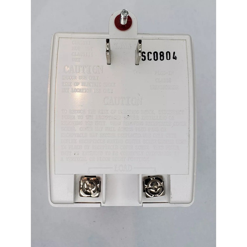 Amseco XF-1240EE Plug-In Level III Transformer 120VAC In 12VAC Output