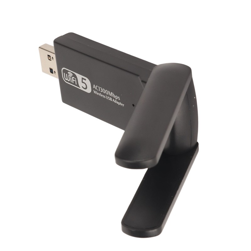 1300M USB WiFi Adapter 2.4G 5.8G USB3.0 Interface Plug and