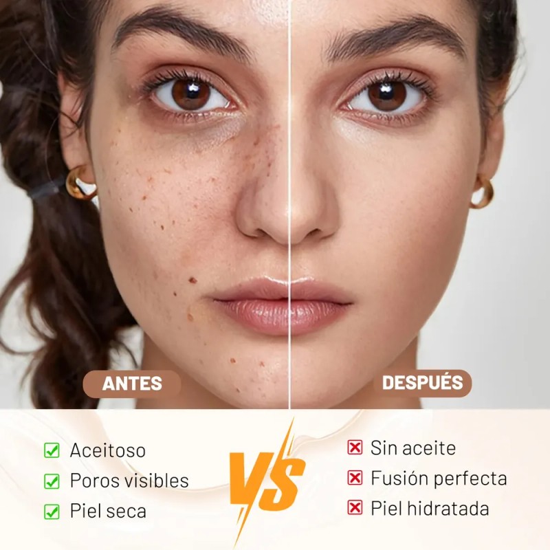 4 En 1 Base Hidratante Que Cambia De Color 40ml