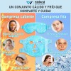 2pcs Máscaras De Fria Caliente Para Ojos Y Cara Reutilizable