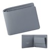 HANATORA PSA02 Genuine Leather Mini Wallet, Shrink Leather, Bifold, Trifold
