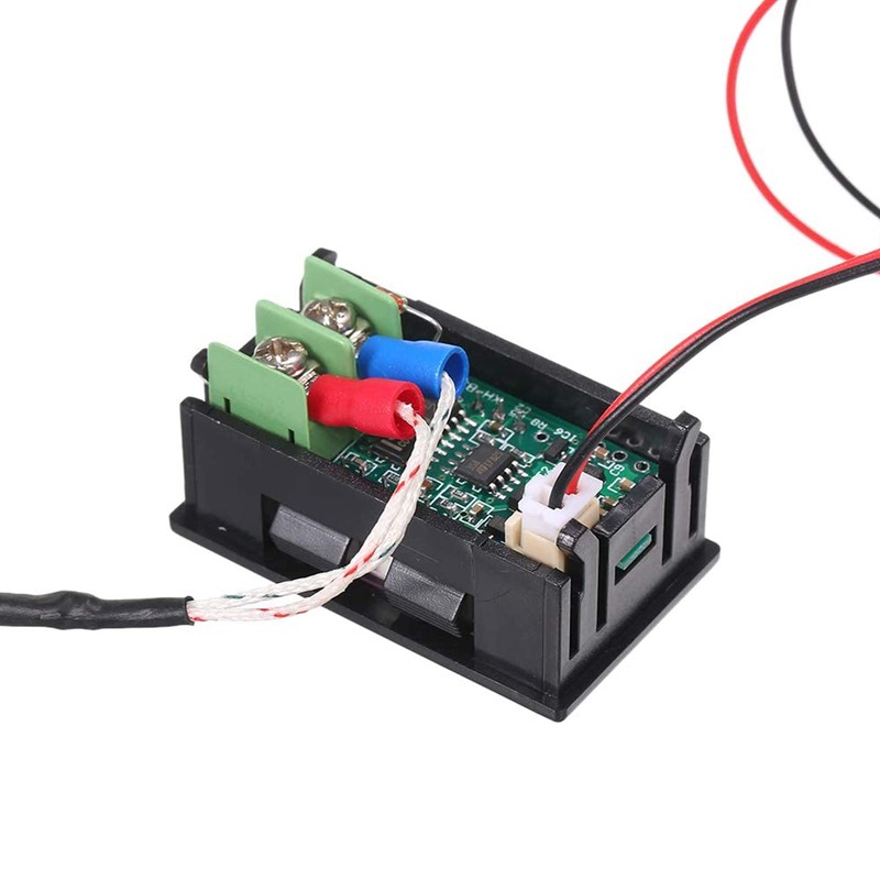 RUIZHI Industrial High Precision Thermometer, -30~800°C 12V Temperature Meter with