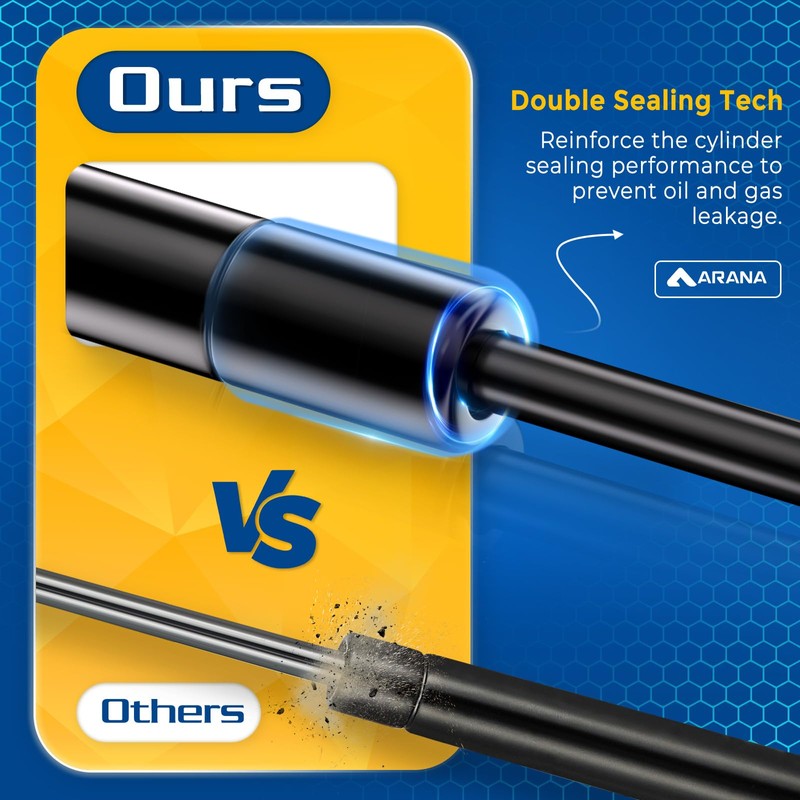 ARANA Liftgate Struts for Mini Cooper 2002-2014, Rear Hatch Lift