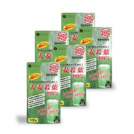 ファイン(FINE JAPAN) 大麦若葉100% 袋タイプ 100g 532種類の残留農薬検査済み 国産大麦若葉100%使用 ×5個セット