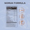 Nomuk Hormo Balance + probióticos para mujeres, suplemento con raíz