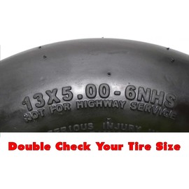 MowerPartsGroup (2) Ferris Pneumatic Wheel Assemblies 13x5.00-6 Fits IS2000 2100 Part 5022631