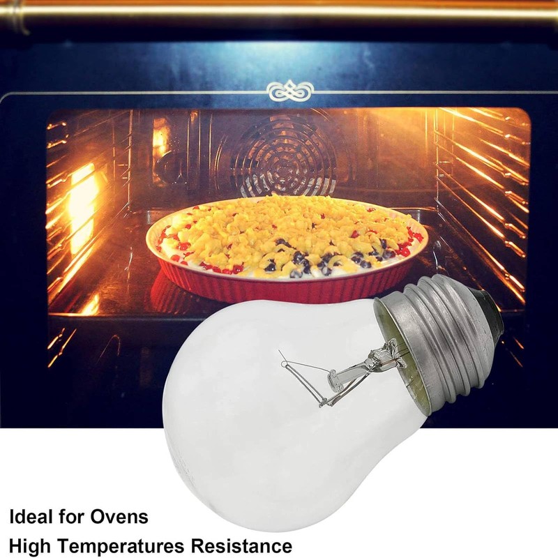 SalPhines Oven Light Bulb 40 Watt Appliance Light Bulb, High