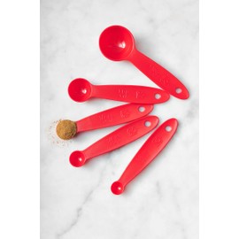 King Arthur Baking Company Lightweight Measuring Spoons, BPA-Free, PFAS-Free, 5-Piece Set