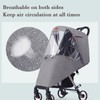 Stroller Rain Cover Baby Travel Weather Shield Universal Stroller Cover