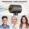 Hair Dryer, High Speed Ionic Blow Dryer, 5X-Fast Drying, 2