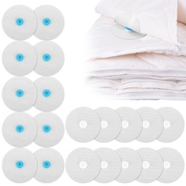 20pcs Duvet Snaps, Plastic Duvet Cover Clips Iron on Duvet Snaps to Hold Comforter Fasteners Corner Keepers Prevent Duvet from Shifting in The Quilt Cover Fits All Thickness Quilt Sheets