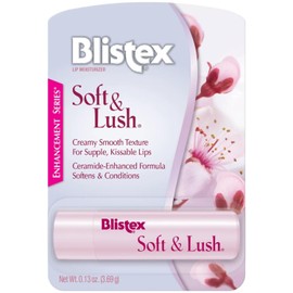 Blistex Protector de labios suave y exuberante, tubo de 0.13 onzas – Suaviza y acondiciona, textura cremosa y suave, bálsamo labial hidratante, hidratación diaria de labios,
