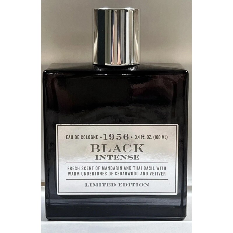 Tru Fragrance 1956 Black Intense Eau De Cologne 3.4oz -