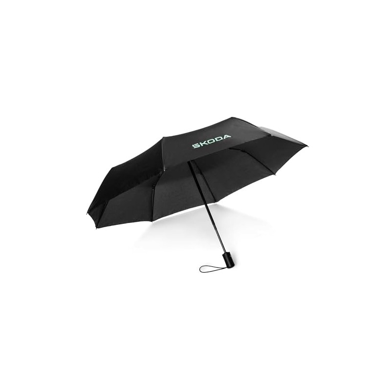 Skoda 6U0087602 Pocket Umbrella Umbrella Black, black, Classic