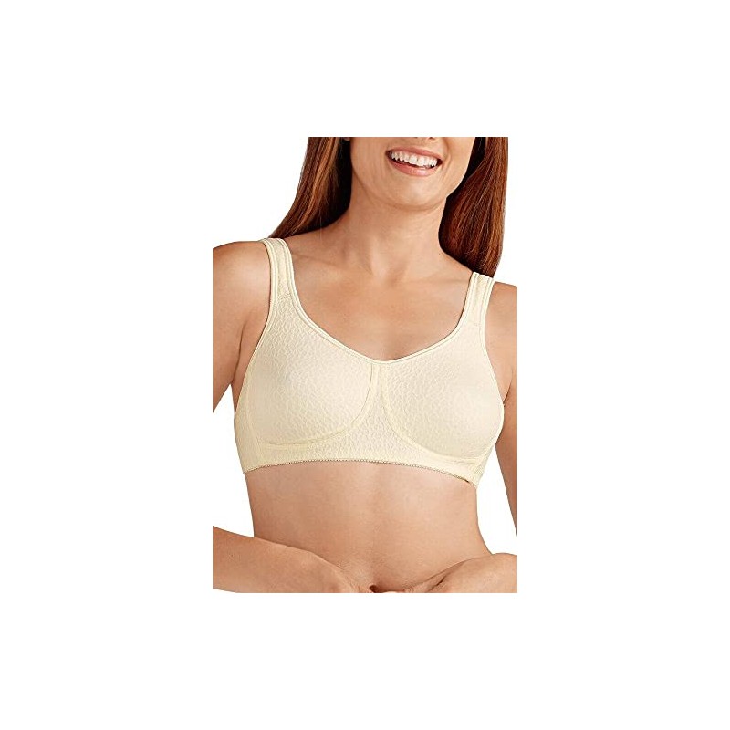Amoena Women's Mona Molded Wire-Free Bra, Champagne, 38D