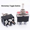 TWTADE 3 Pcs Momentary Heavy Duty Rocker Toggle Switch 6