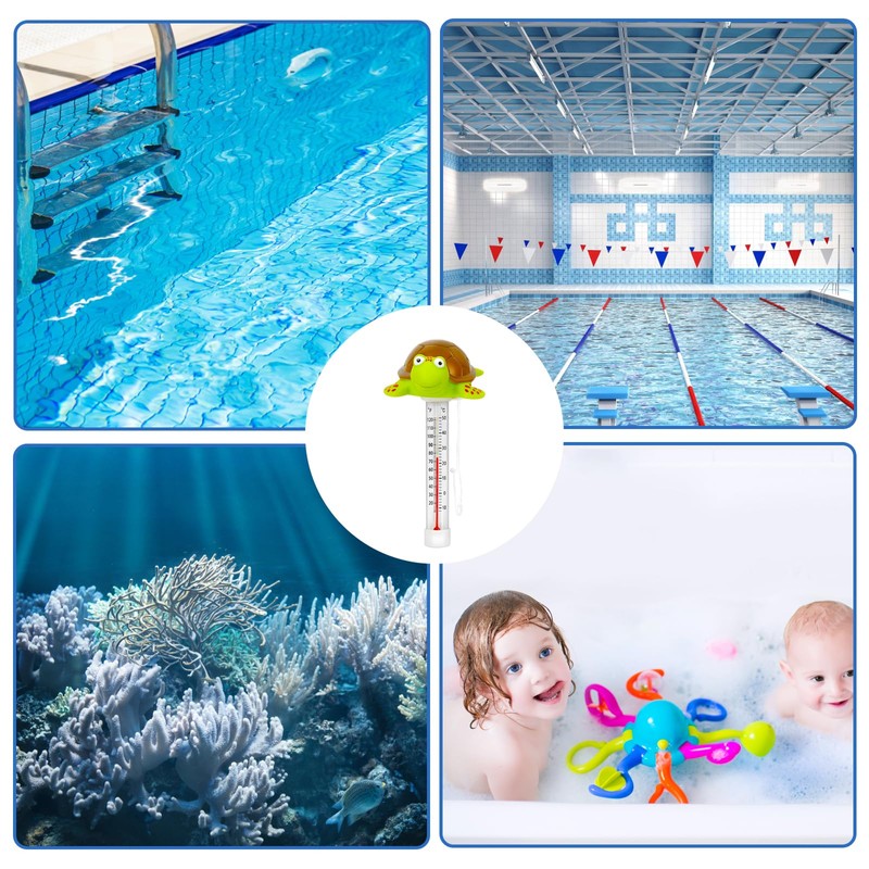 Pool Thermometer, Water Thermometer Pool, Pool Gadgets, Floating Pool Thermometer