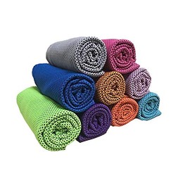 BUCKLE UP Synthetic Sports Towel (Set of 1, Assorted Colour)