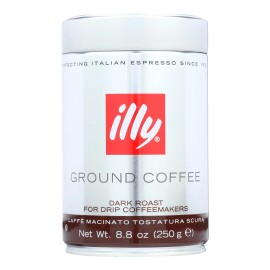 UD_Illy Caffe Coffee Coffee - Drip - Ground - Dark Roast - 8.8 Oz - Case Of 6