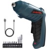 HANMATEK Cordless Electric Screwdriver, Small Electric Drill, 3.6V, 1500mAh, Forward