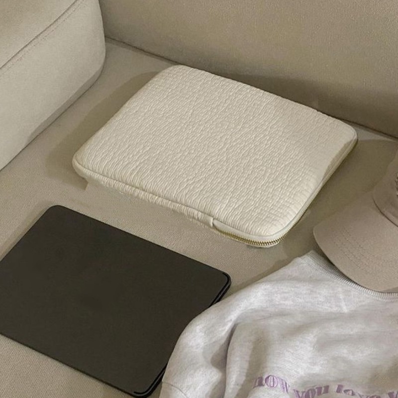 Laptop Sleeve Zipper Closure Shockproof Soft Portable Laptop Cover Case